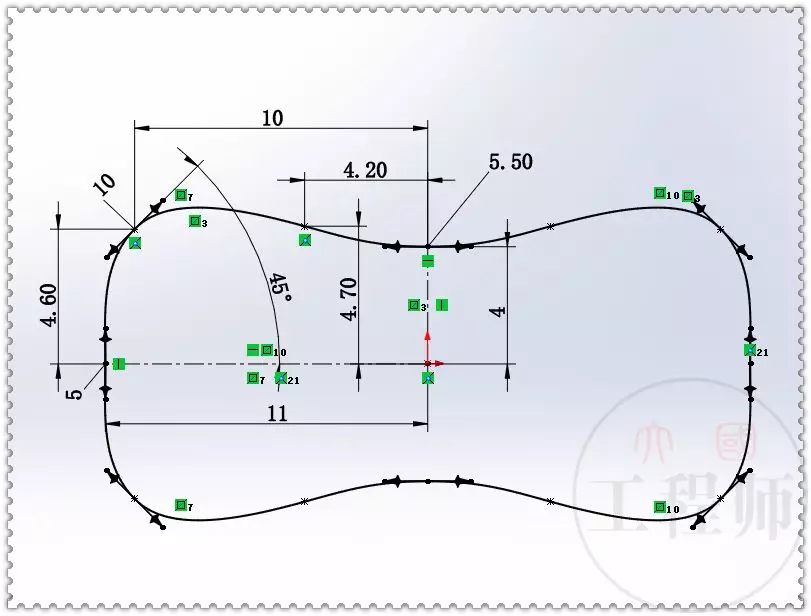 solidworks球网如何画